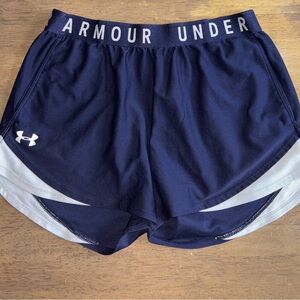 Under Armour Women's Navy Blue Shorts